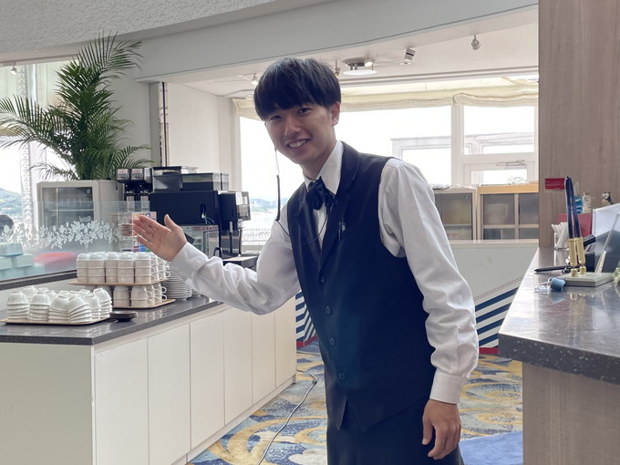 三河湾の住み込みリゾートバイト（ホテルのレストラン・調理補助）の画像３